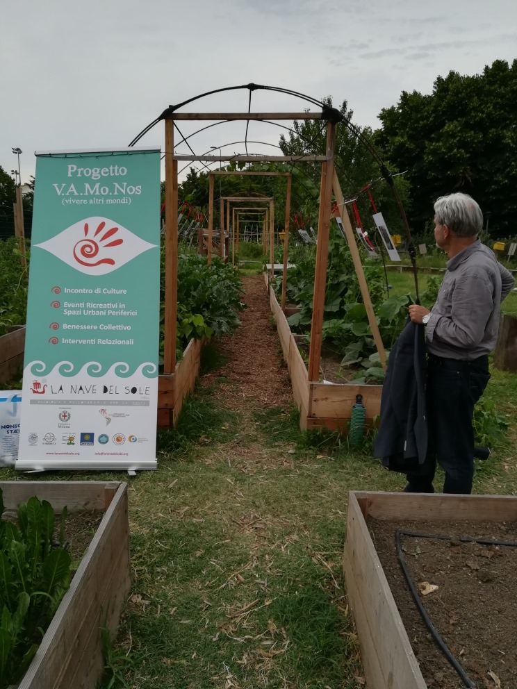 Rete Vamonos agli orti di via Padova: un evento a cura della Nave del Sole, per favorire la comunicazione inclusiva nelle aree sociali del Municipio 2. 