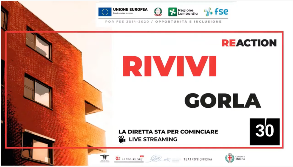 REACTION: Presentazione del progetto RIVIVI|Gorla